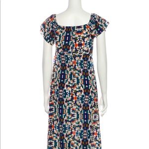 Stone Cold Fox Versila Silk MIDI Dress